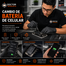 Cambio de batería de celular