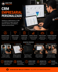 CRM empresarial personalizado