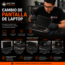 Cambio de pantalla de laptop
