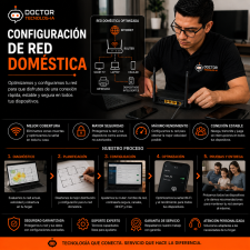 Configuración de red doméstica